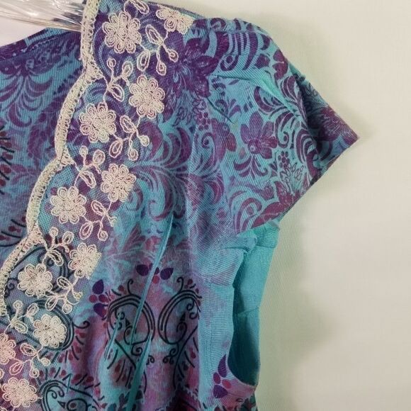 APT 9..SIZE S. SHIRT SLEEVE TUNIC TOP - Picture 7 of 11